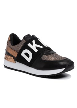 Buty sportowe damskie Dkny na platformie bez wzorów bez zapięcia