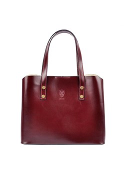 Shopper bag Florence bez dodatków ze skóry do ręki
