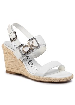 Espadryle damskie Calvin Klein tkaninowe