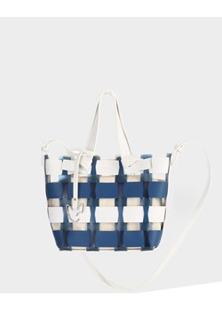 Shopper bag Femestage na ramię mieszcząca a7 na wakacje