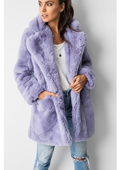 Futro damskie fioletowe Fashion Manufacturer