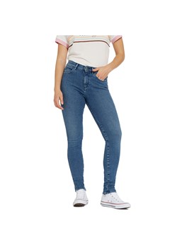 Wrangler jeansy damskie bez wzorów w miejskim stylu