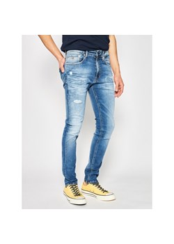 Granatowe jeansy męskie Calvin Klein