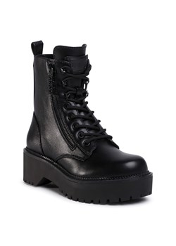 Workery damskie czarne Guess casual sznurowane