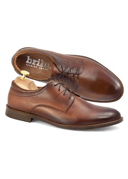 Buty eleganckie męskie Brilu sznurowane