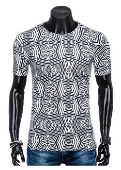 T-shirt męski Edoti.com w nadruki
