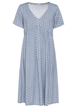 Sukienka Bonprix z dekoltem v prosta na co dzień midi casualowa