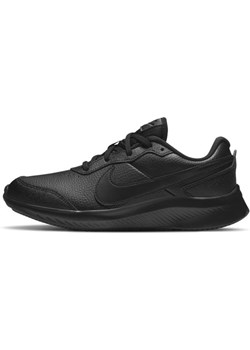 Buty sportowe dziecięce Nike sznurowane bez wzorów na wiosnę