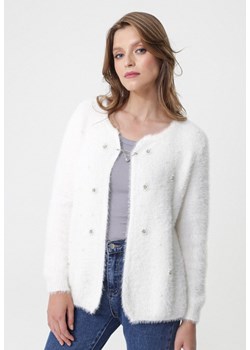 Sweter damski Born2be biały casual