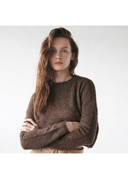Sweter damski Sinsay z okrągłym dekoltem