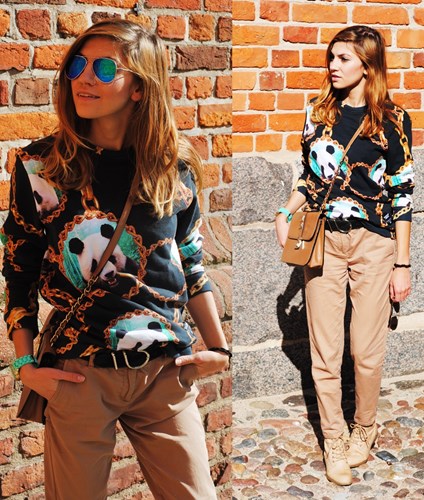 blouse breaking rocks