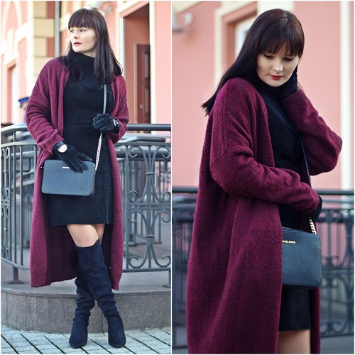 Woman in black