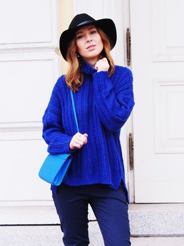 Blue winter