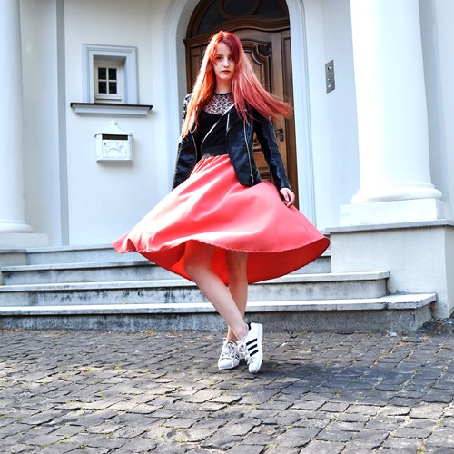 red-haired