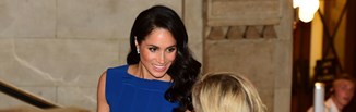 Meghan Markle w czerni! Znamy cenę jej sukienki!