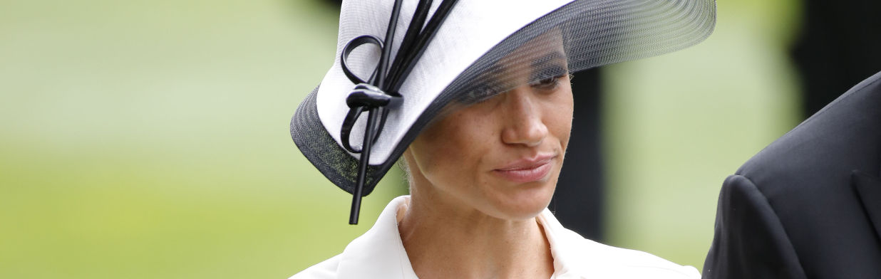Księżna Meghan na wyścigach w Ascot!