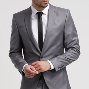 Męski look: kolor szary