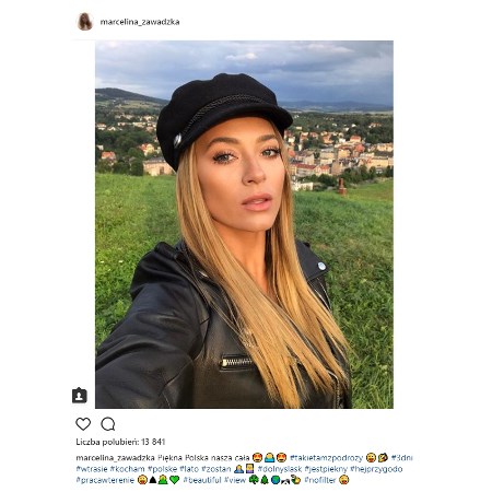 Rozalia Mancewicz w czarnym kaszkiecie