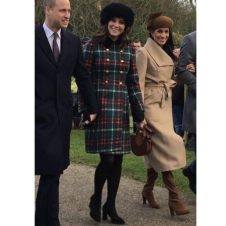 Kate Middleton w futrzanej czapce