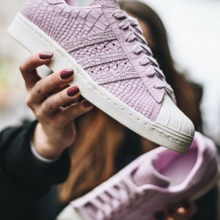 Fioletowe buty adidas