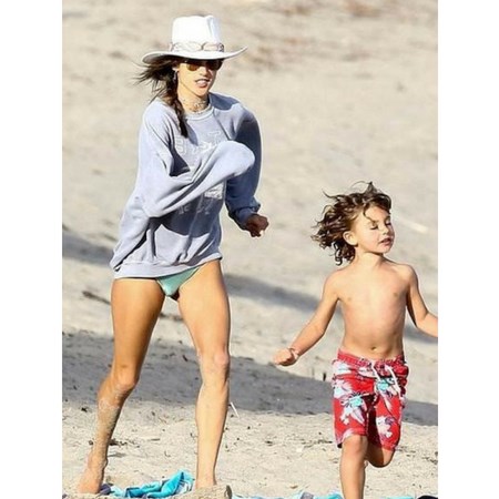 alessandra ambrosio z dzieckiem