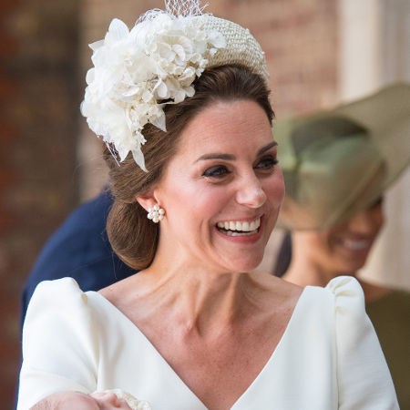 Kate middleton na chrzcinach małego louisa