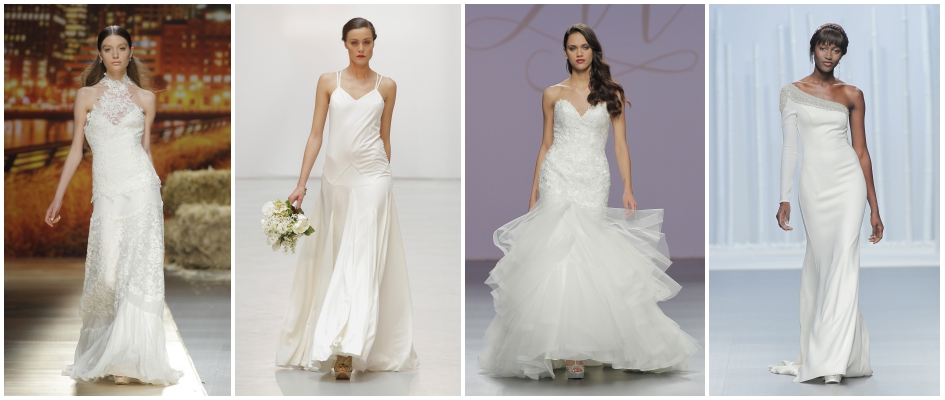 Suknie ślubne Inmaculada Garcia, Elen Rubio, Justin Alexander i Rosa Clara.