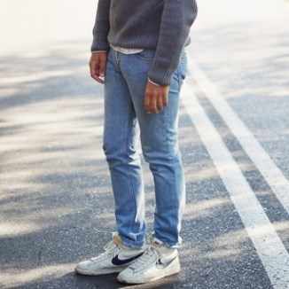 Jesienne jeansy dla mężczyzn - zdjęcie produktu