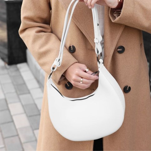 Biała torebka damska