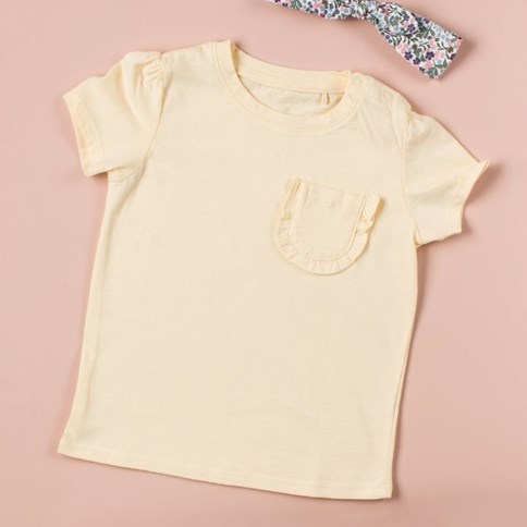 Bluzka dziewczęca żółta 