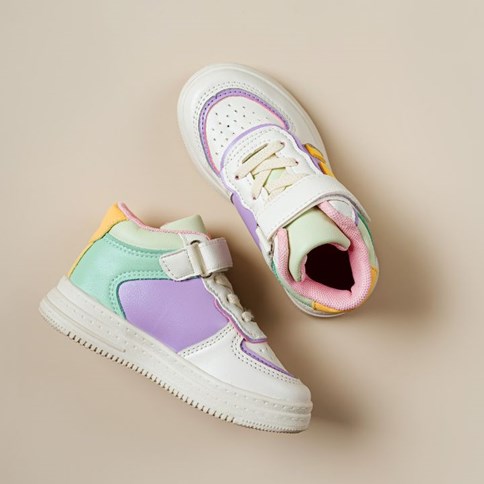 Buty sportowe dla dziewczynek kolorowe 