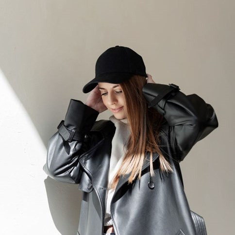 Czapka z daszkiem czarna Calvin Klein 