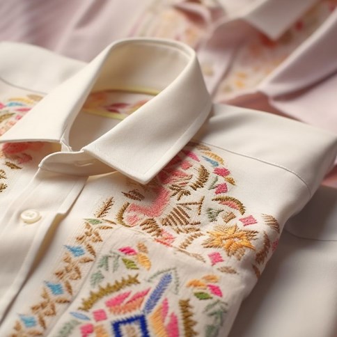 Eleganckie bluzki damskie z haftem