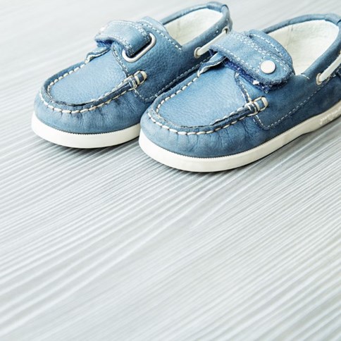 Mokasyny dziecięce niebieskie 