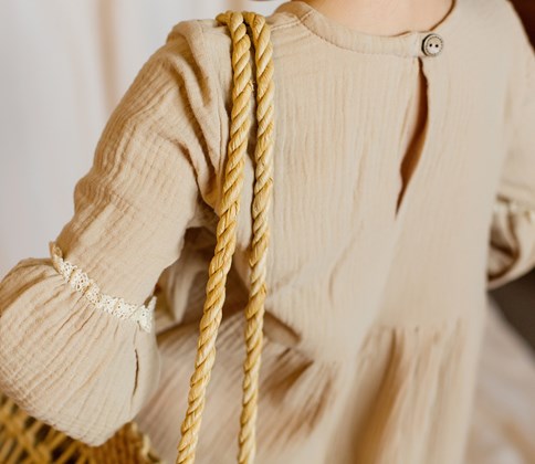 Muślinowa sukienka damska