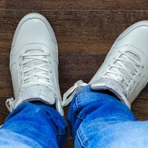 Męskie buty białe sportowe