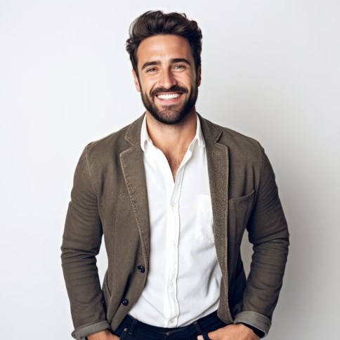 Mężczyzna w marynarce 