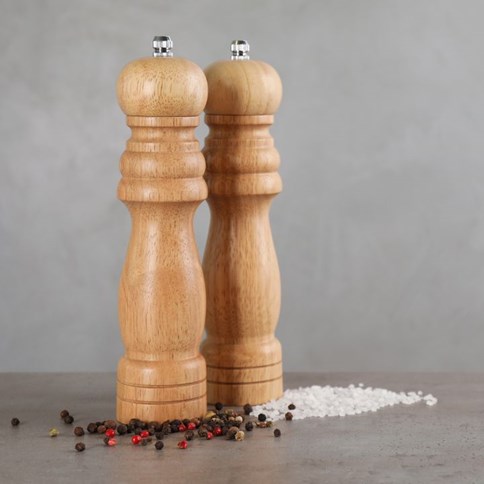 Młynki drewniane do soli i pieprzu 