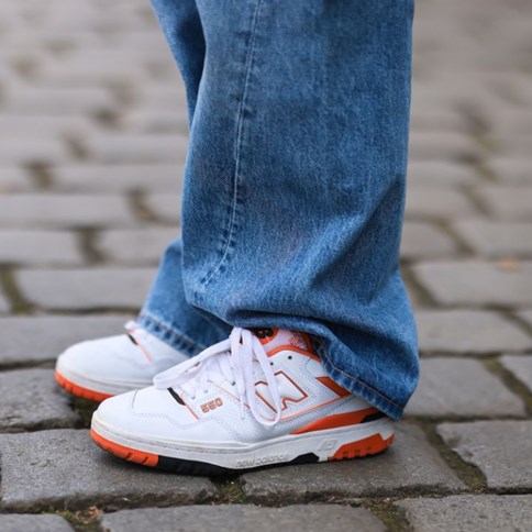 New Balance 550 dziecięce białe