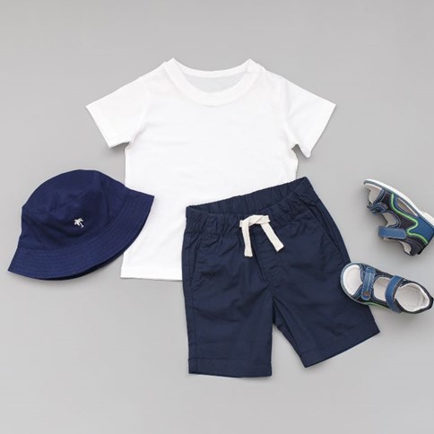 Spodenki granatowe chłopięce 