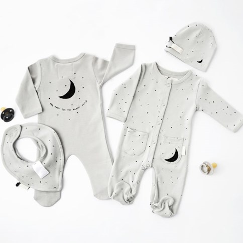 Szare pajacyki dla dzieci 