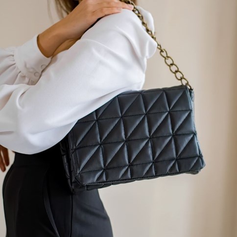 Torebka na ramię czarna