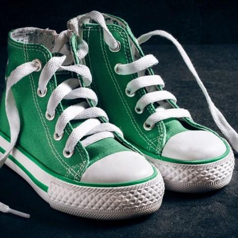 Trampki chłopięce zielone 