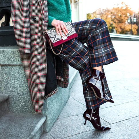 botki lakierowane czarne