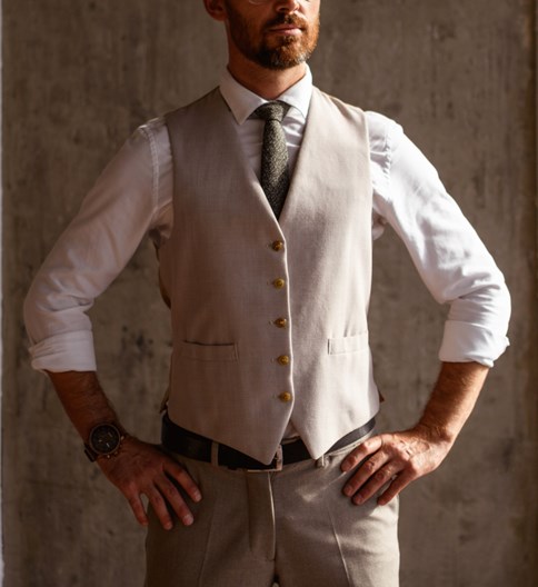 elegancka kamizelka męska