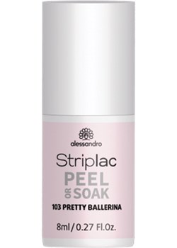 LAKIER HYBRYDOWY STRIPLAC PEEL OR SOAK PRETTY BALLERINA 8 ML alessandro - kod rabatowy