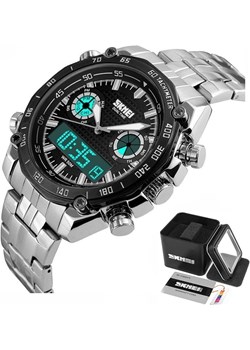 Zegarek męski ELEGANCKI SKMEI 1204 TACHOMETR black Skmei okazyjna cena skmei.shop - kod rabatowy