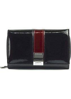 Czarny lakierowany portfel Lorenti GF 112-SH BLACK Lorenti Galmark - kod rabatowy
