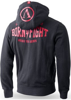 Bluza rozpinana z kapturem Born to fight Thor Steinar Pitbullcity - kod rabatowy