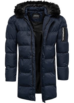 Kurtka męska granatowa parka Recea Recea okazyjna cena Recea.pl - kod rabatowy